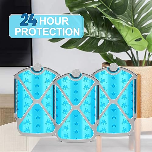 INRAGEO Insect Trap Refill Kit, Compatible with M364, Attracts Traps Flying Insects Fruit Flies and Other Insects (4Pcs)