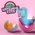 Dan&Darci Unicorn Hatching Surprise Eggs for Kids - 6 Pack - Grows 600% - Unicorn Toys for Girls & Boys Age 3-8 - Birthday Gift Ideas and Party Favors for 3+ Year Old Girl - Gifts for Ages 3 4 5 6 7 8