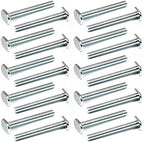 POWERTEC 5/16"-18 T Track Bolts 20 Pack for T track, 2-1/2 Inch Long T Slot Bolts for Universal T Track, T Track Accessories for Woodworking Jigs and Fixtures (QTB1002)