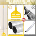 Commercial Mop Industrial Cotton Mop with Extra Replacement Mop Head,Looped-End Heavy Duty String Wet Mops with Long Handle for Home,Garage,Office, Workshop, Warehouse Floor Cleaning