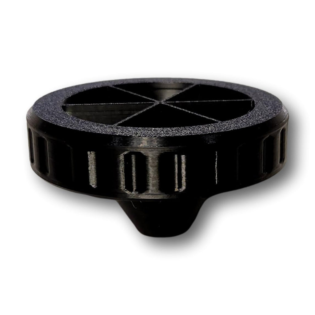 Screw On Mason Jar Lid Organic Fruit Fly Trap (Black)