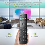 Vizio Universal Remote - Replacement for Vizio Smart TVs (D, E, M, P, V Series) - XRT136B (Pack of 1)