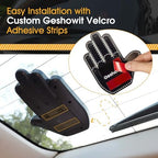 Car Accessories for Men - Car Finger Light with 6 Gestures Remote - Show Your Feelings to Drivers - Ideal Gift Hand Gesture Lights, Truck Accessories, Hand Sign Car LED Signs for Men and Women