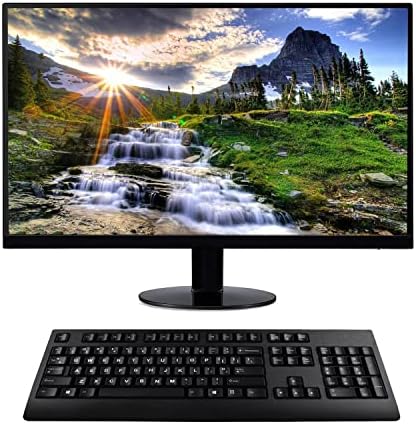 2 Pack Universal Korean Keyboard Stickers, Black Background with White Lettering for Computer Laptop Notebook Desktop, Replacement Computer Keyboard Stickers (Korean)