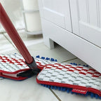 O-Cedar Hardwood Floor 'N More 3-Action Flip Mop Head Replacement | Machine Washable | Reusable | Microfiber Refill | Removes 99% of Bacteria