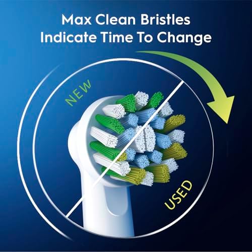 Oral-B CrossAction Electric Toothbrush Replacement Brush Heads Refill, 5 Count