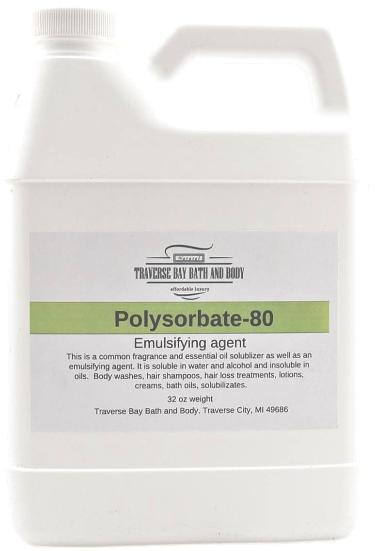 Polysorbate 80, 32oz Safety Sealed Container T-MAZ 80, Tween 80 100% Pure Surfactant & Emulsifier Made in The USA