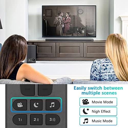 Polk Audio Universal Soundbar Remote Control Replacement for Signa S1, S2, S3, S4 Ultra-Slim Sound Bar