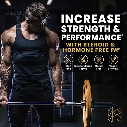 HPN PA(7) Phosphatidic Acid Muscle Builder Top Natural Muscle Builder - Boost mTOR | Build Mass and Strength from Your Workout | 30 Day Supply