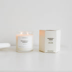 Calyan Wax Scented Candle, Lemon & Sage Candle for The Home Scented with Rose, Lemon & Lavender, Soy Wax Aromatherapy Candle in Glass Jar with 37 Hour Burn Time, Non Toxic Scented Candles Gifts