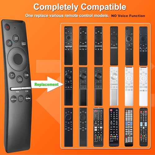 (Pack of 2) Universal Remote fits for Samsung TV Remote Replacement, Compatible with Samsung LED LCD QLED 4K 8K UHD 3D HDTV HDR Frame Curved Crystal Smart TVs (NO Voice Function)