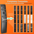 (Pack of 2) Universal Remote fits for Samsung TV Remote Replacement, Compatible with Samsung LED LCD QLED 4K 8K UHD 3D HDTV HDR Frame Curved Crystal Smart TVs (NO Voice Function)