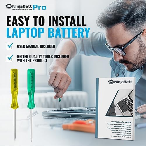 NinjaBatt HT03XL L11119-855 Battery for HP Pavilion 15 Series - Fits 14-CE/14-CF/15-DB/15-CS/15-DA/15-DW/17-by/17-CA - Replacement Laptop Battery for HP 15 Laptop - Long-Lasting Power