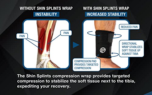 Pro-Tec Athletics Shin Splint Compression Wrap Black