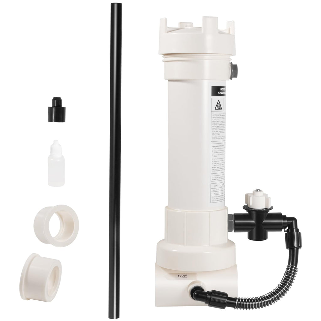 R171096 Pool Chlorinator, 320 Automatic in-Line Chlorine/Bromine Feeder Compatible with Rainbow 320, Upgraded Replacement for R171096 Chlorinator for Pools and Spas, for 6,500–70,000 Gallons