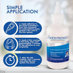 GHOSTBOND XL Hair Replacement Adhesive 5oz- Invisible Wig Bonding Glue: Water & Oil-Resistant, Non-Toxic, Light Hold for Secure and Natural-Looking Poly and Lace Hairpiece, Wigs & Toupee Systems