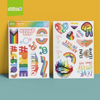 24 x Gay Pride Stickers Bulk - Pride Flag Stickers - Pride Stickers for Water Bottles - Gay Pride Laptop Stickers - Pride Merch and Gay Pride Accessories - LGBT Stickers
