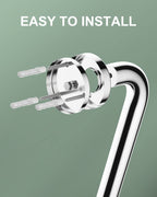 16 Inch Anti Slip Shower Grab Bar, Munzong Stainless Steel Bathroom Grab Bar, Satin Brushed Nickel Knurled Bathroom Balance Bar,Safety Hand Rail Support Handicap Elderly Senior Assist Bath Handle