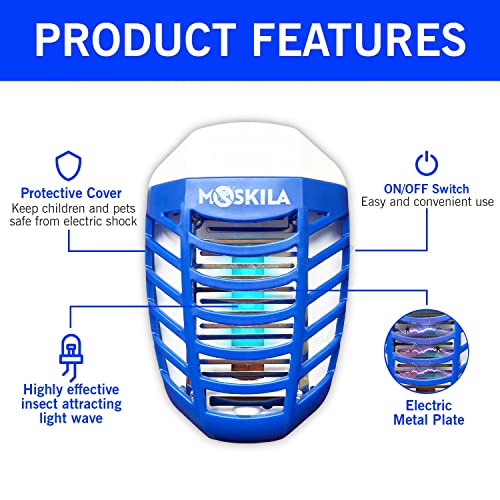 6 Packs Bug Zapper, Fly Zapper Electric Indoor, Mosquito Killer, Fly Killers, Fly Zapper Indoor, Insect Killer Electric, Fruit Fly Trap Kitchen, Fly Trap Indoor, Fly Trap Killer