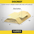 HARRIS Roach Glue Traps, Non Toxic (10-Pack)