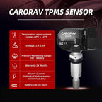 TPMS Sensor GM, 4-Pack Tire Pressure Sensor Replacement for GM Chevy GMC Cadillac Buick, 315MHz OE Replaces# 13586335, 13581558, 13598771, 13598772