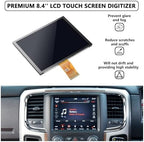 17-22 Replacement 8.4" Uconnect 4C UAQ LCD Monitor Touch-Screen Radio Navigation New OEM Replacement Fit for Dodge RAM Jeep Chrysler 2017&up Replace #LA084X01(SL)(02)