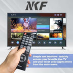 NH305UD Remote Control for Emerson TV Remote Replacement NH310UP NH301UD, Universal Remote Control for All Emerson TV LF501EM4 LF501EM4F LE240EM4 LC320EM3FA LF402EM6 LF402EM6F LF461EM4 LF461EM4A