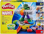 Play-Doh Marvel Hulk Smash & Squish Kids Playset with Bendy Action Figure and Accessories, Imagination Toys for Boys and Girls 4 and Up