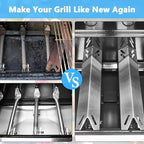 Adviace Grill Replacement Parts for Cuisinart GAS9456AS GAS2456AS GAS9556AS GAS2556AS, Grill Parts for Cuisinart 4 Burner Gas Grill GAS9456AS, Cuisinart 5 Burner Gas Grill GAS9556AS GAS2556AS