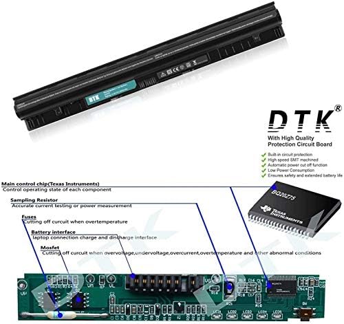 DTK L12S4A02 L12M4A02 L12S4E01 L12L4A02 L12L4E01 Laptop Battery Replacement for Lenovo IdeaPad G50-45 / S510p / Z710 / G400s / G405s / G410s / G500s / G505s / G510s / S410p Notebook 14.4V 2600mAh