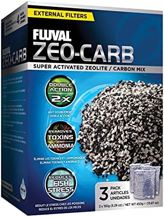 Fluval Aquarium Filter Media Replacement Bundle, 3-Pack ClearMax Phosphate Remover and Zeo-Carb
