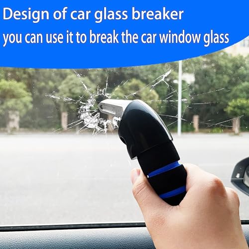 KOUNATSURI Car Door Handle for Elderly Car Handle Assist Support Handle Multifunction Handle for Elderly and Handicapped(Blue)