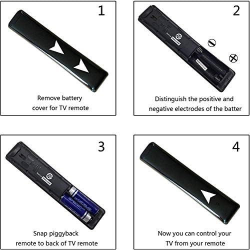 Replacement Remote Control for Samsung Smart TV LCD LED UHD QLED TVs, with Netflix, Prime Video Buttons