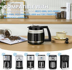 14-Cup Replacement Carafe Compatible with Cuisinart Coffee Maker Models DCC-3200, DCC-3200P1, DCC-2200, DCC-2600, DCC-2800 and CBC-7000PCFR Model# DCC-2200RC-1