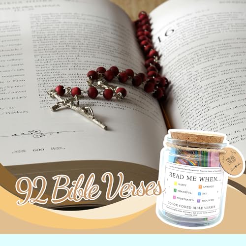Bible Verse Jar, Christian Gifts For Women, Christmas Gifts For Women, Bible Jar, Bible Accessories Women, Prayer Jar, Religious Gifts For Women, Christmas Gifts For Kids, Christmas Gifts 2024