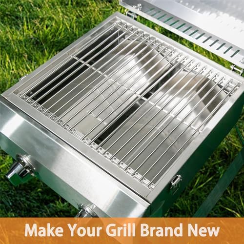 Grill Replacement Parts for Cuisinart CGG-306, Nexgrill 820-0033 820-0015 820-0007,820-0007G, Megamaster 820-0033M, 820-0007B, Flame Tamer 306-20133 306-20087 820-0033-05, 2 Pack Heat Plate
