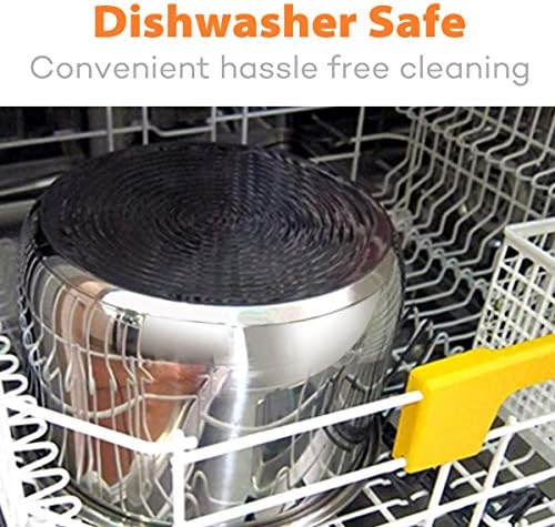 Sicheer Stainless Steel Inner Pot Replacement Insert Liner Accessory Compatible with Ninja Foodi 8 Quart