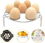 Silicone Egg-Bites-Molds for Instant-Pot-Accessories with Silicone-Stretch-Lids - Ice-Cube-Trays Reusable Food-Storage-Containers, for 5,6,8qt Pressure-Cooker-Accessories