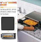 13" × 13" Nonstick Baking Sheet, Replacement Baking Pan for Ninja SP100, SP101, SP1001C, SP201 Foodi Air Fry Oven, Baking Tray for Ninja Foodi 8-in-1 Air Fry Oven