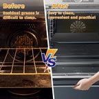 Air Fryer Liners Reusable Compatible with Breville Smart Oven Air Fryer Pro BOV900BSS, Liners for Bottom of Oven Non-Stick Mats for Baking, Cooking, Air Fryer Accessories, w/3x Liners + 3x Mesh