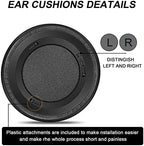 Upgrade Replacement Ear Pads Cushions for Corsair Virtuoso RGB Wireless SE XT Gaming Headset, Cooling-Gel Earpads with Softer Memory Foam, Added Thickness, Durable Protein Leather