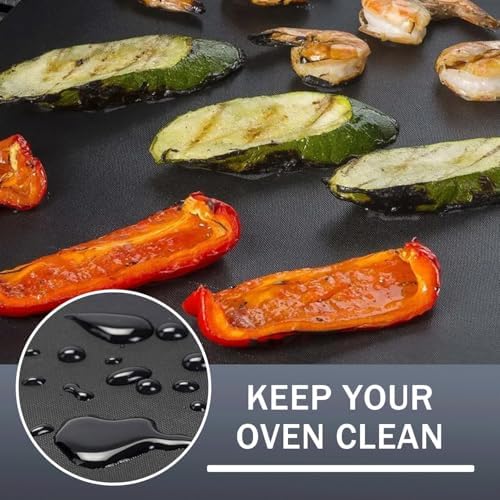 Air Fryer Liners Compatible with Breville the Smart Oven Air Fryer Pro, 100 PCS Unbleached Baking Parchment Paper Disposable with 4 PCS AirFryer Oven Liners Accessories for Breville BOV900BSS