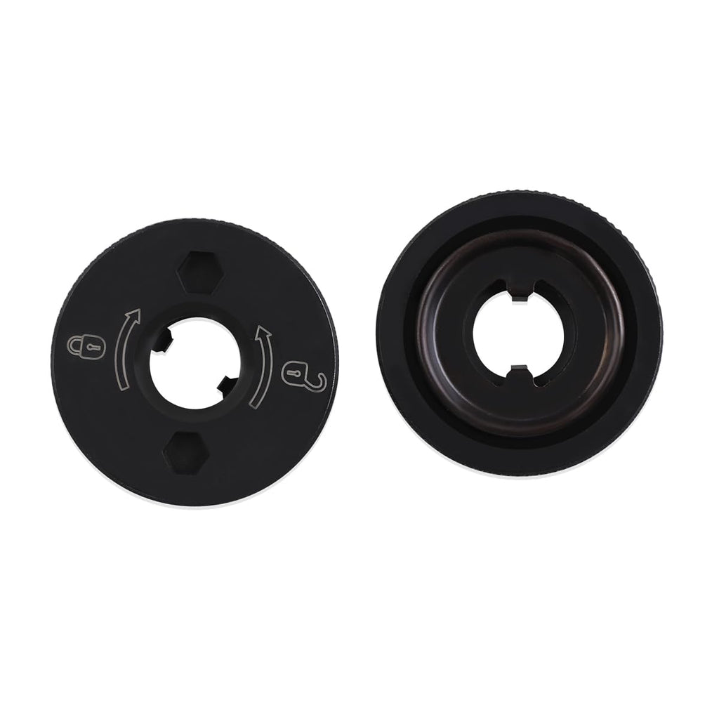 Ciuouient N484249 Angle Grinder Flanged Hex Nut Compatible with Grinder DCG413B DCG413B-B3 DCG413P2-B3 DCG413R2 DCG414B DCG414T1 DCG414T2 DCG414T2-B3 DWE43214N DWE43231VS(2pcs)