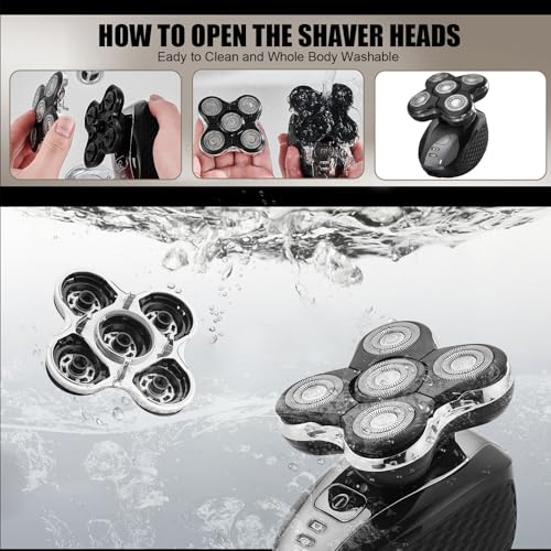 Shaver Replacement Head Compatible withRemington Balder Pro Head Shaver ModelSPR-XR7000,Sharp and Fresh Flexible StainlessSteel Replacement Blades.(3pack)