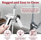 Metal Food Grinder Attachment for KitchenAid Stand Mixers Includes Sausage Stuffer Tubes,Durable Meat Grinder Food Processor Attachment for kitchenAid,with a Wealth of Accessories