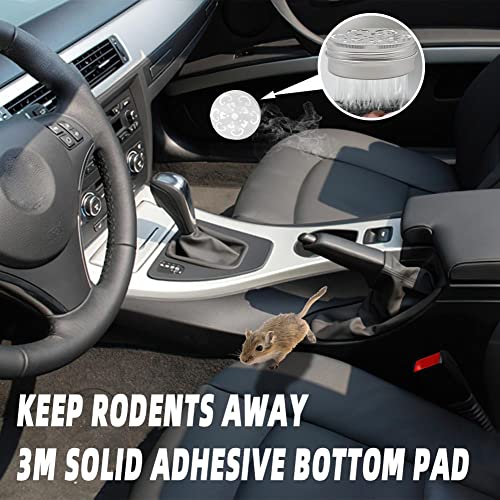 SUAVEC Rodent Repellent for Car Engines, Mouse Repellent for Cars, Rats Deterrent Under Hood, Rat Repellent for House, Peppermint Oil to Repel Mice and Rats, RV Mice Repellent, Mint Mice Away -2 Pack