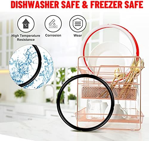 Mocoosy Silicone Sealing Ring for InstaPot 8 qt, Insta Pot Seals Replacement Gasket 8 Quart Insta Pot O-Rings, BPA-Free, Food-Grade Silicone, Insta Pot Accessories for Instant Pot IP-DUO80 IP-LUX 8
