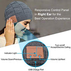 Bluetooth Beanie Hat Headphones Unique Tech Gifts Stocking Stuffer