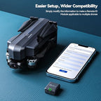 Ruko R111 FAA Compliant Remote ID Module for Drone, RC Airplane GPS Tracker, 5 Hours Battery Time, Light Weight RID Module for FAA Regulation, Spare Accessories for FPV Drones & RC Plane & Helicopter