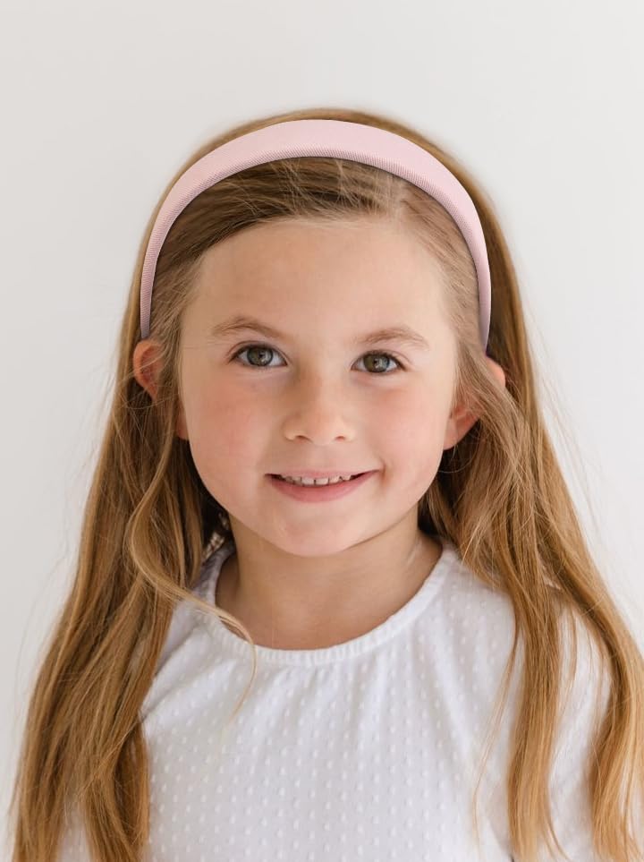 Headbands for Women Non Slip Trendy Valentine's Day Headbands for Women's Hair 1 inch Wide Cute Headbands for Girls, Pink Head Bands Elastic Hair Bands for Women's Hair Fashion Women Hair Accessories